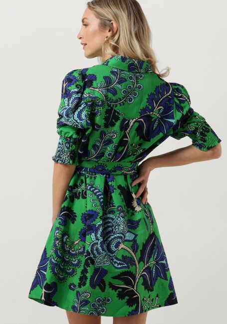 Groene EST'SEVEN Mini jurk ELISE DRESS - large