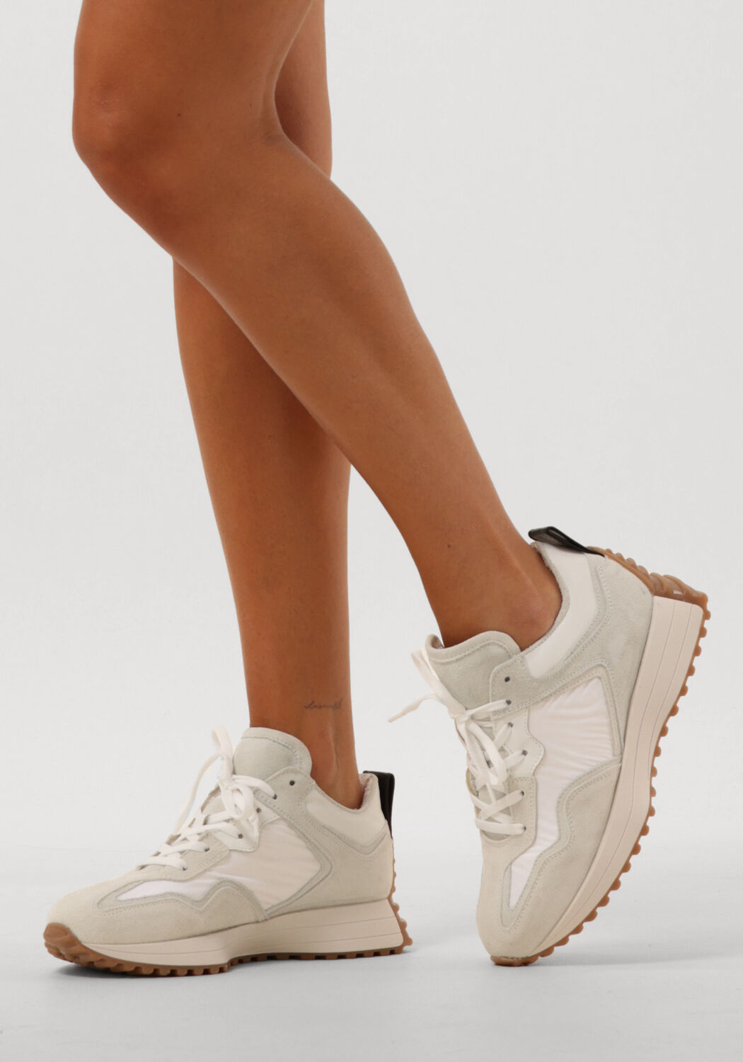 Grijze OMODA ATELIER Lage sneakers X FLORINE - large
