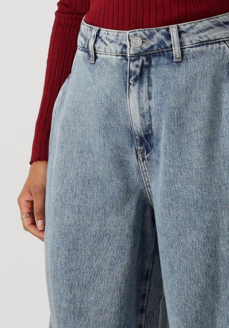 Lichtblauwe CATWALK JUNKIE Wide jeans WIDE LEG JEANS - large