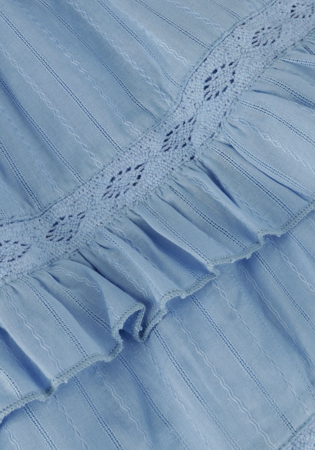 Lichtblauwe LOOXS 10sixteen Mini jurk 2512-5828 - large