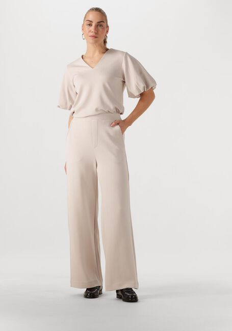 Beige INWEAR Wijde broek GINCETTEIW PANT - large