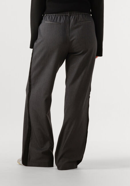 Donkergrijze OBJECT Wijde broek OBJLISA WIDE PANT - large