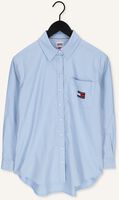 Blauwe TOMMY JEANS Blouses TJW BADGE BOYFRIEND SHIRT Blauwe TOMMY JEANS Blouses TJW BADGE BOYFRIEND SHIRT - medium