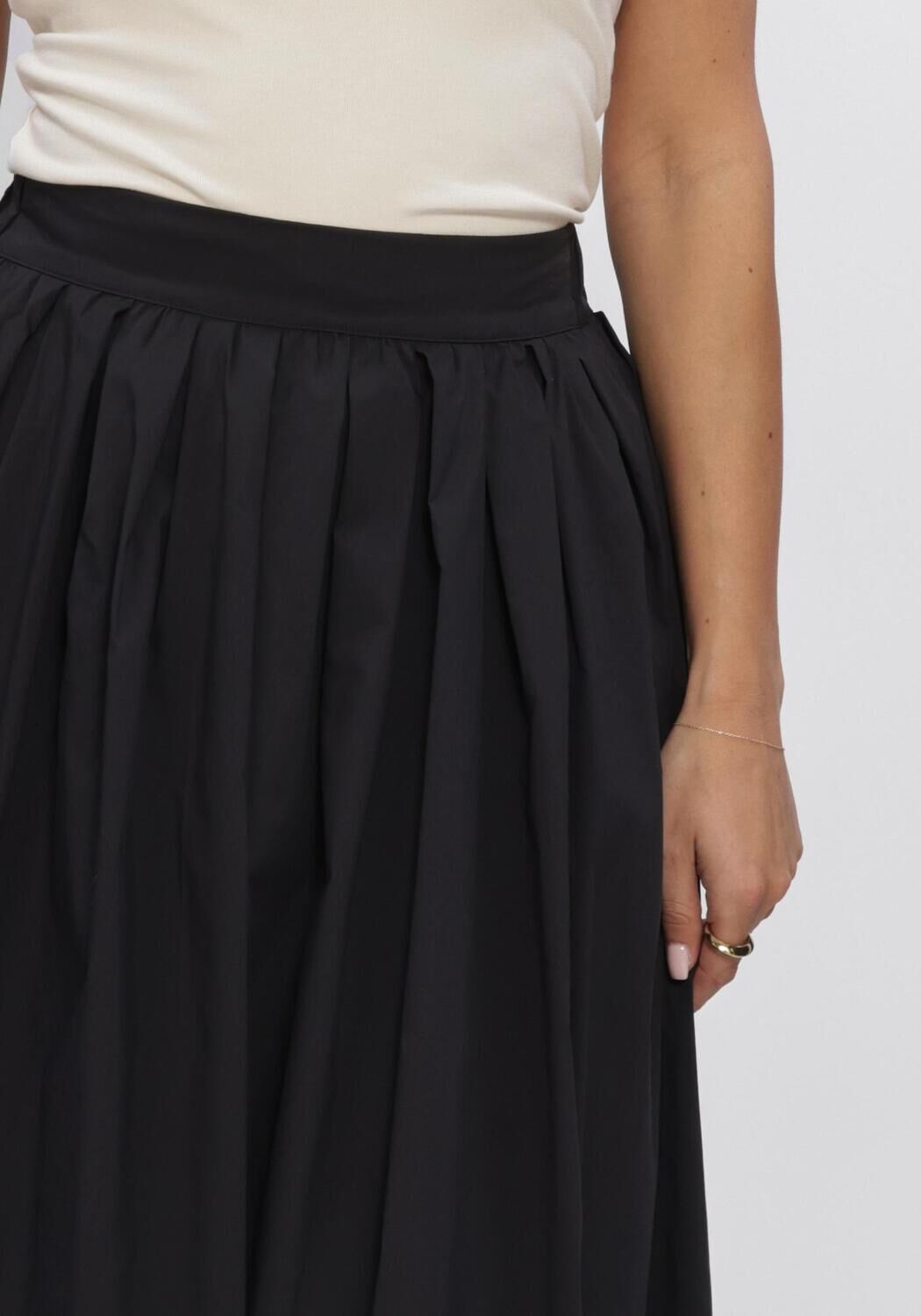 Zwarte OBJECT Midirok OBJPAIGE  HW SKIRT - large