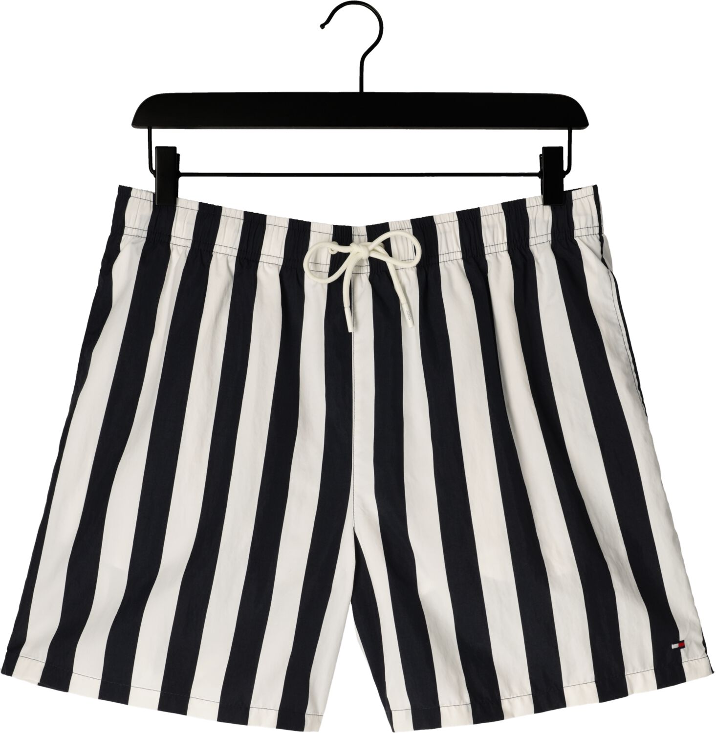 TOMMY HILFIGER Heren Zwembroeken Medium Drawstring Print Donkerblauw