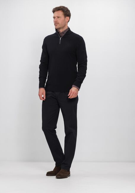 Zwarte PROFUOMO Trui NEW WOOL BLEND - large