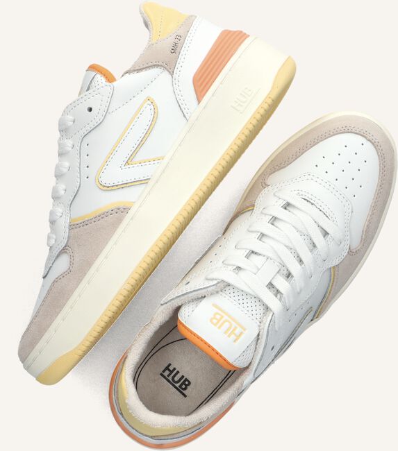 Witte HUB Lage sneakers SMASH Witte HUB Lage sneakers SMASH - large