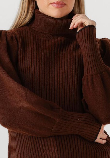 CO'COUTURE ROW PUFF RIB ROLLNECK - large