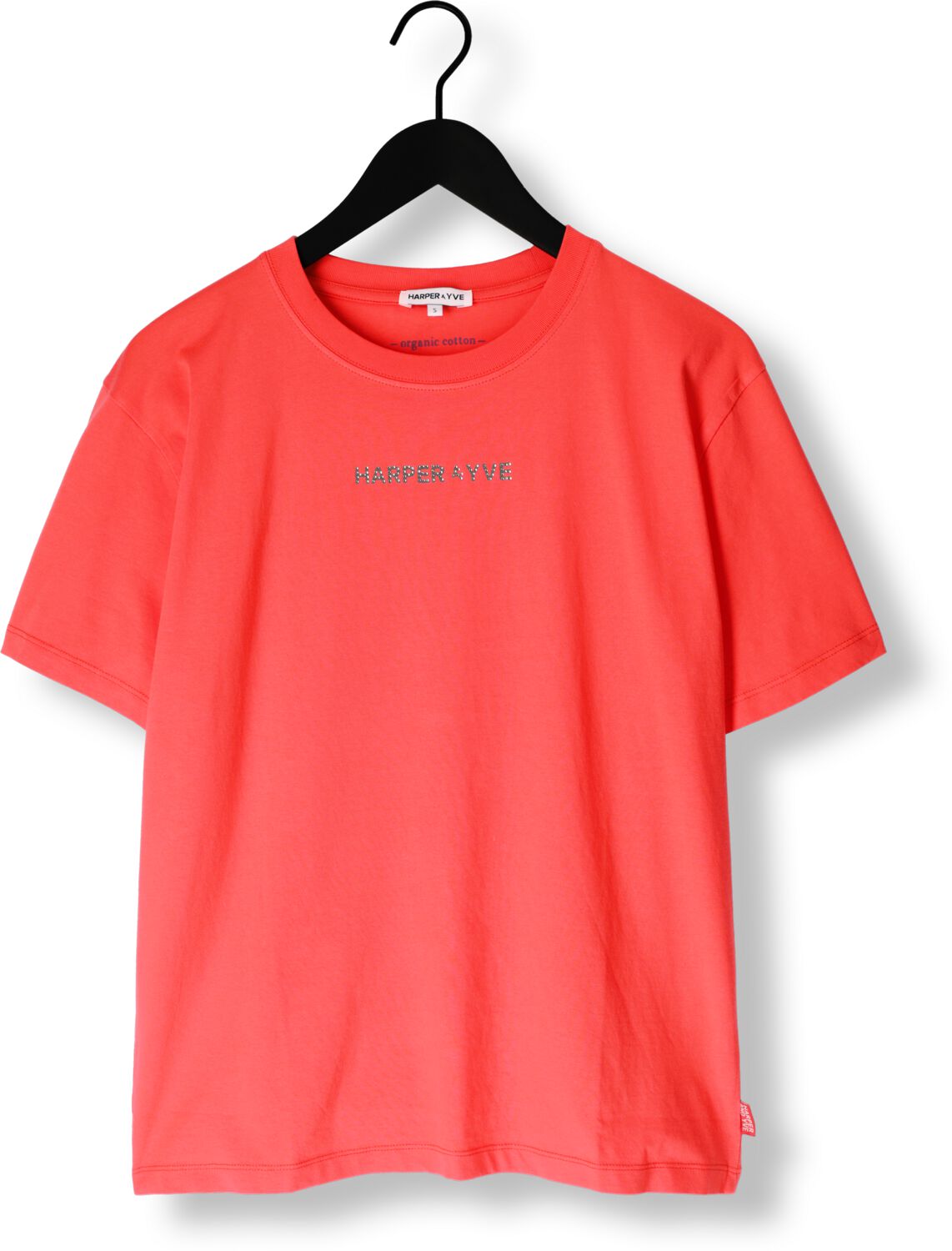 HARPER & YVE Dames Tops & T-shirts Rhinestone-ss Rood