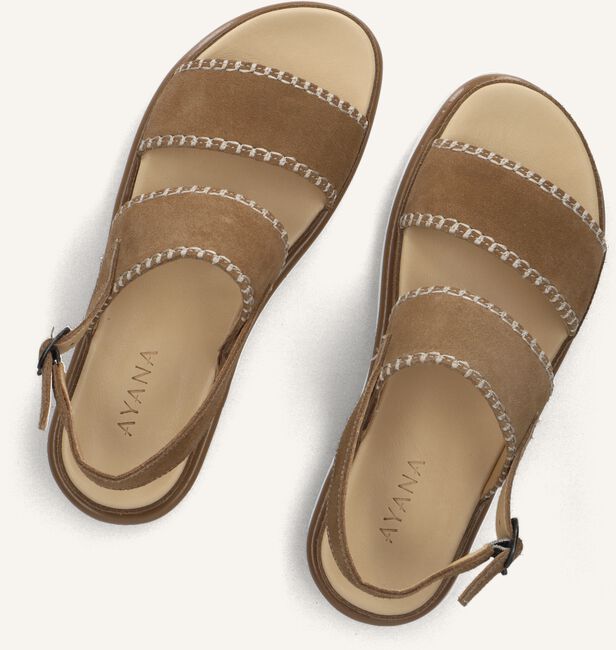 Bruine AYANA Platte sandalen 11864 Bruine AYANA Platte sandalen 11864 - large