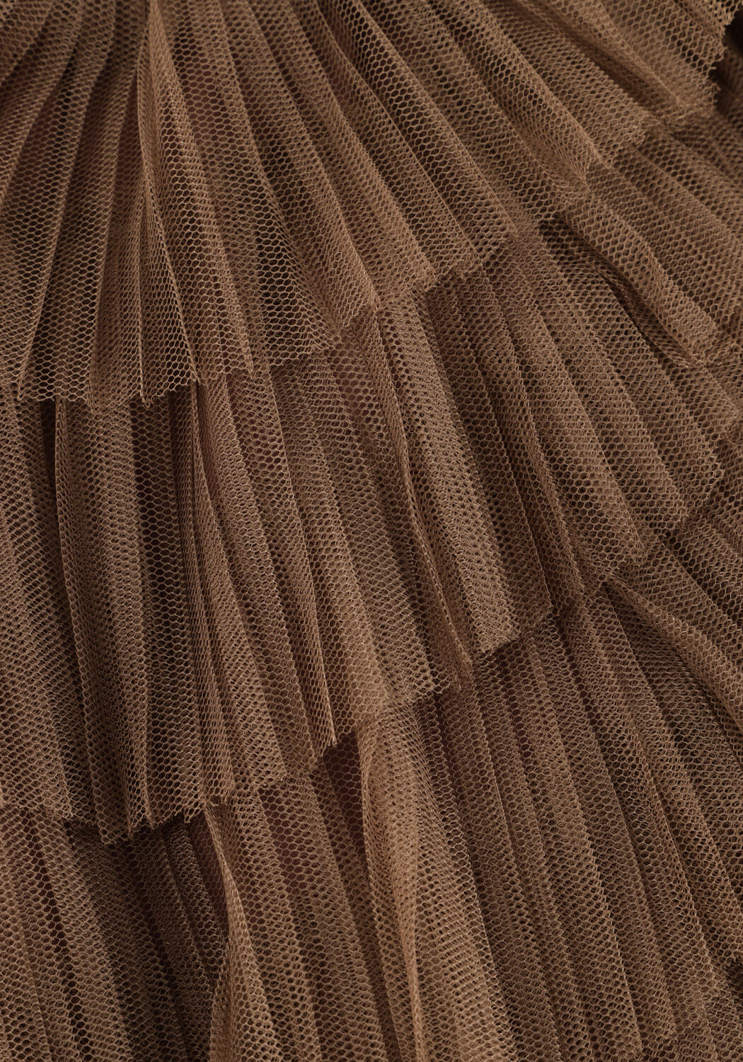 Bruine BAJE STUDIO Minirok NOVAI - large