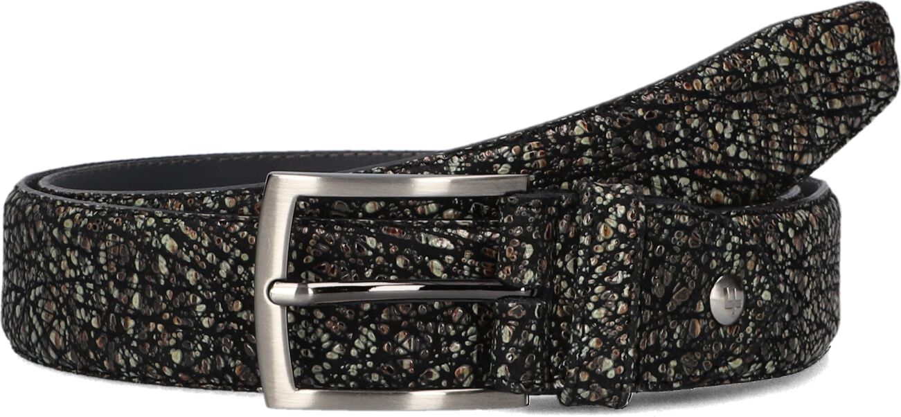Floris van Bommel Bruine Leren Riem Stijlvol Model Brown Heren