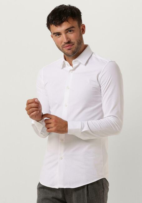 Witte BOSS BLACK Klassiek overhemd P-HANK-S-KENT-C1-222 - large