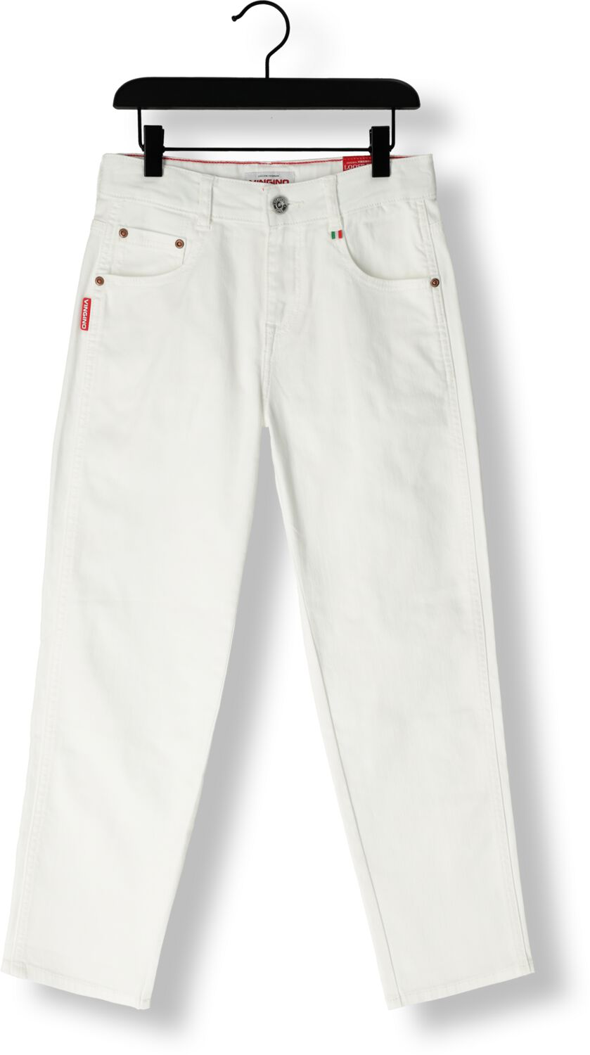 VINGINO Jongens Jeans Castiano Wit