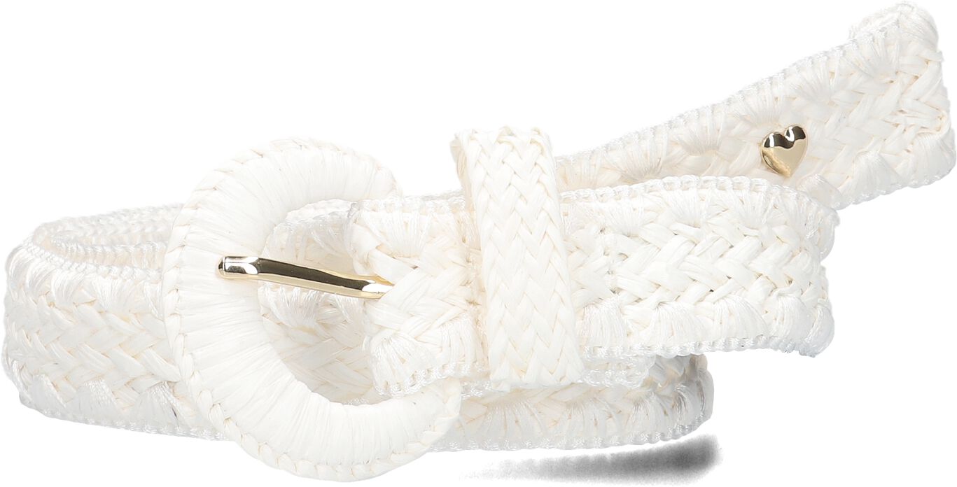 Fabienne Chapot Raffia Riem voor Dames in Wit White Dames