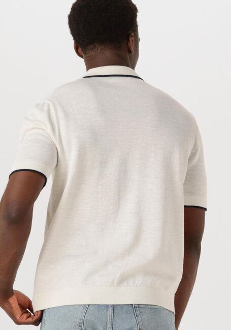 Witte SELECTED HOMME Polo SLHFAVE SPORT ZIP SS POLO NOOS - large