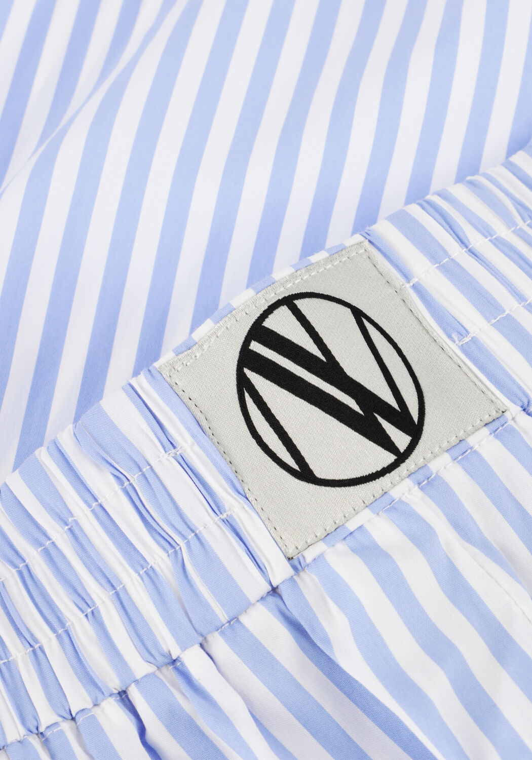 Lichtblauwe NOTRE-V Korte broek NV-FREJA - large