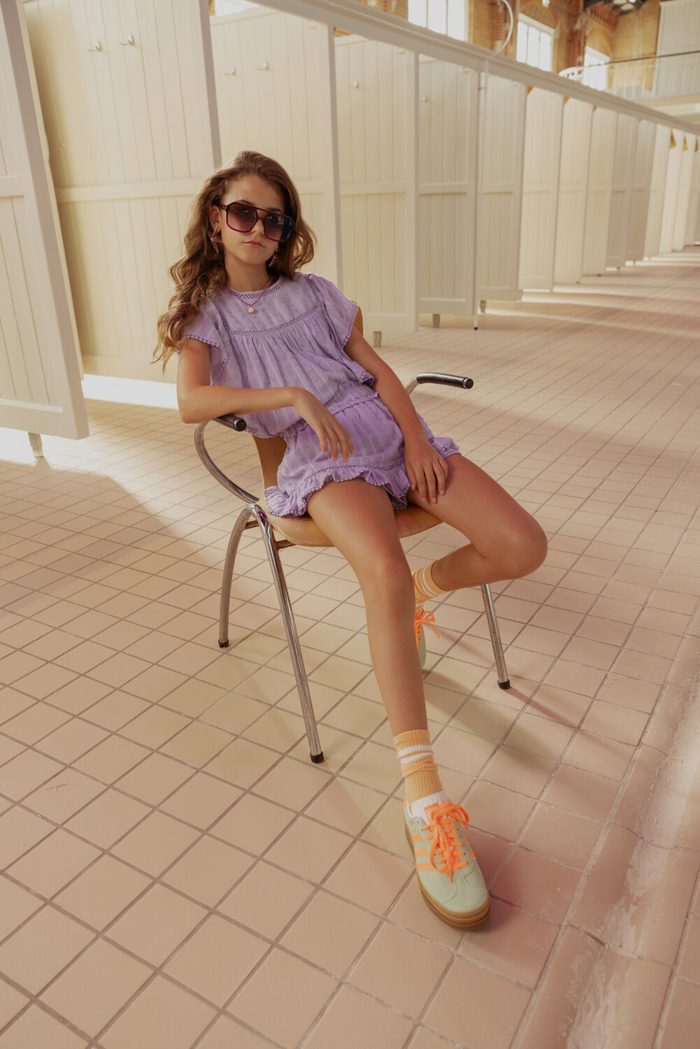 AI&KO Meisjes Tops & T-shirts Elvera Co 509 G Lila