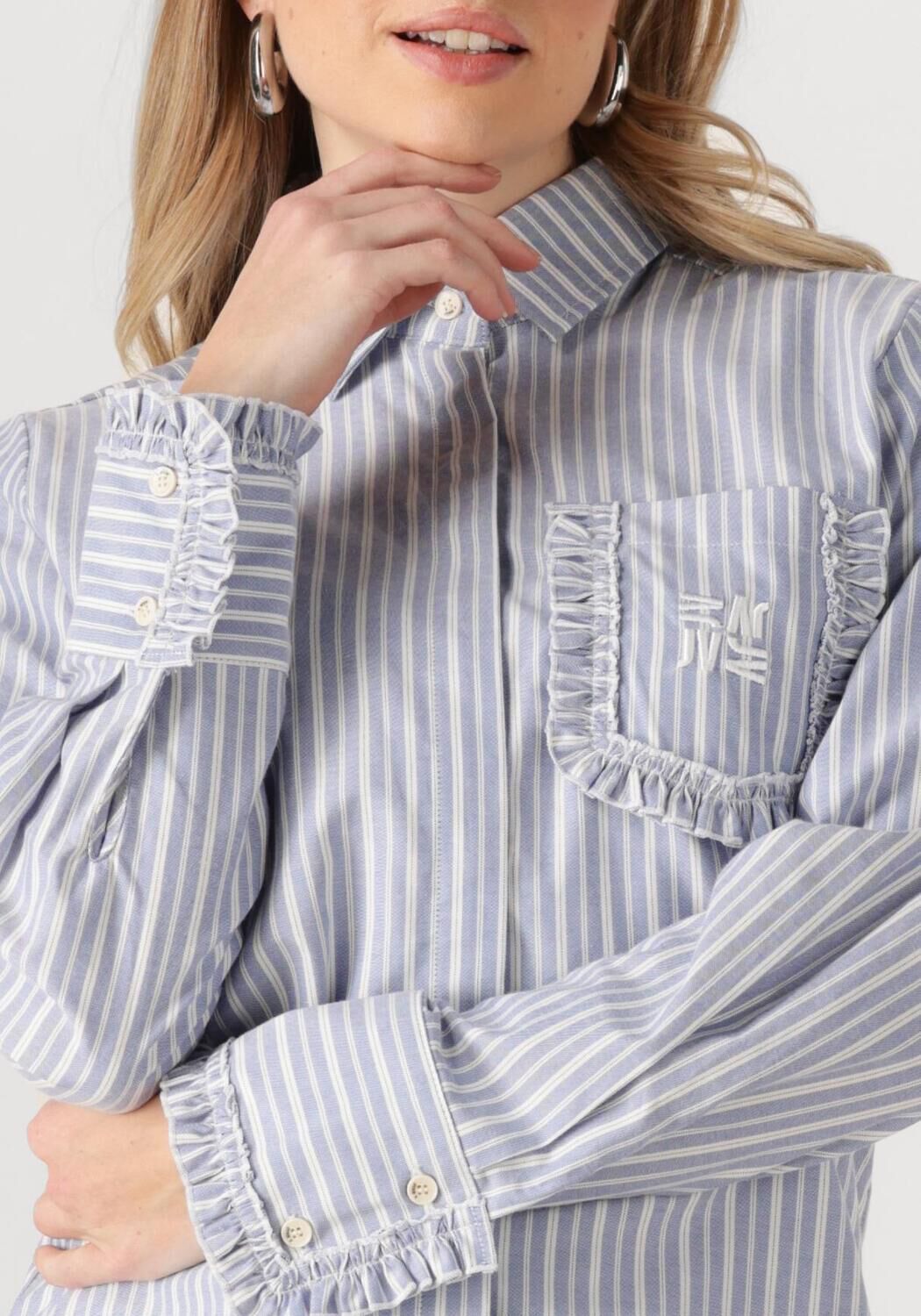 JOSH V Dames Blouses Jennie Blauw