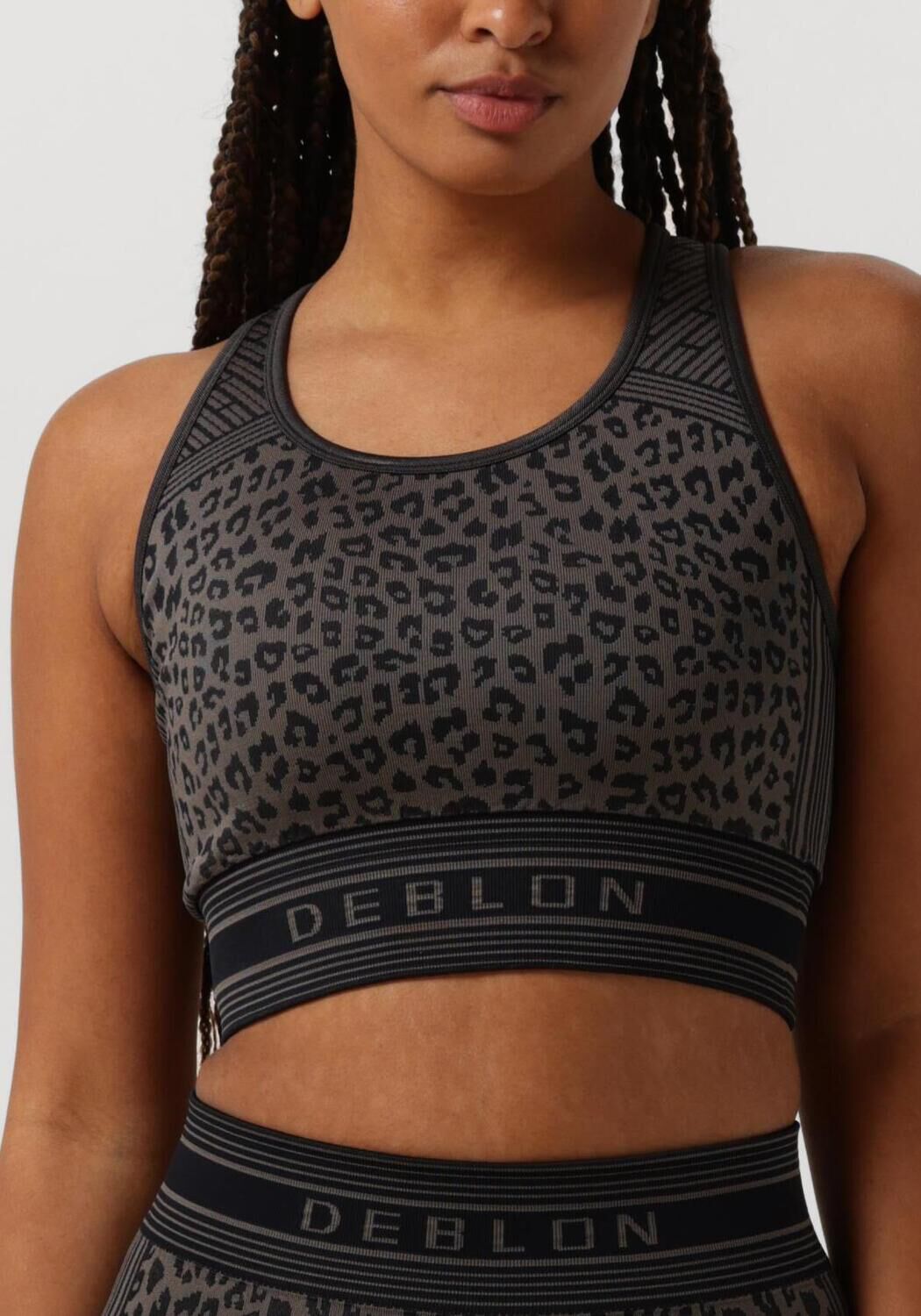 DEBLON SPORTS Dames Tops & T-shirts Joy Seamless Top Zwart