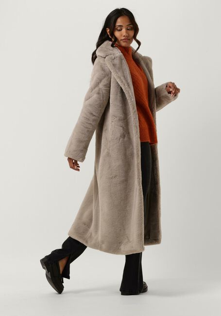 Beige GOOSECRAFT Teddy jas CASABLANCA COAT - large