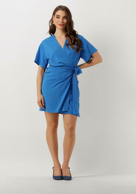 Blauwe FREEBIRD Mini jurk KOLETTE SS - large