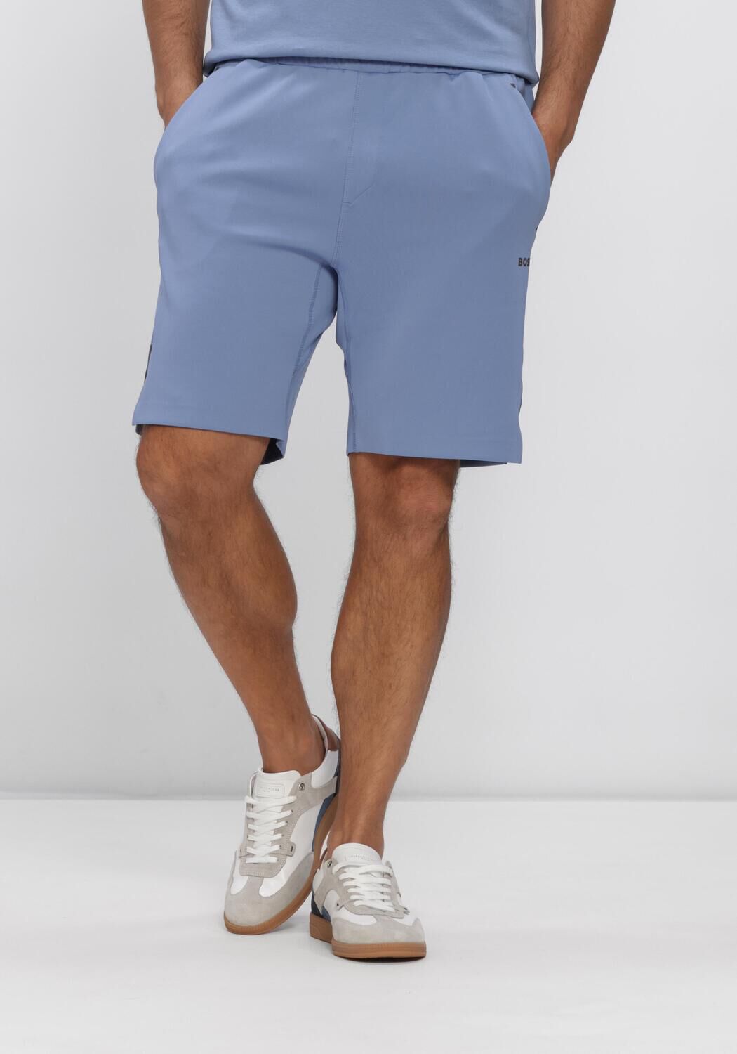 Blauwe BOSS GREEN Korte broek HECON ACTIVE - large