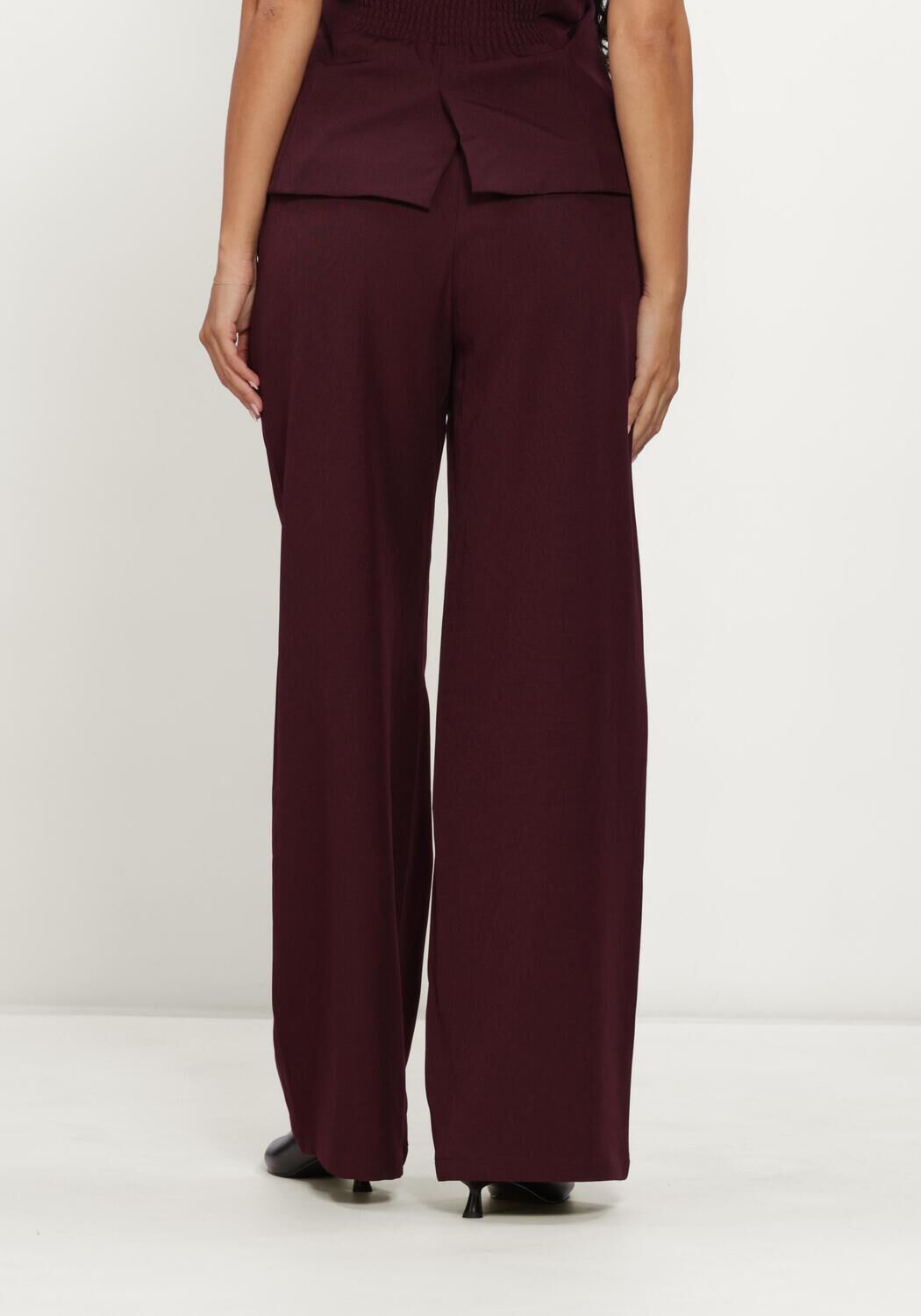 Bordeaux YDENCE Wijde broek PANTS AGATHA - large