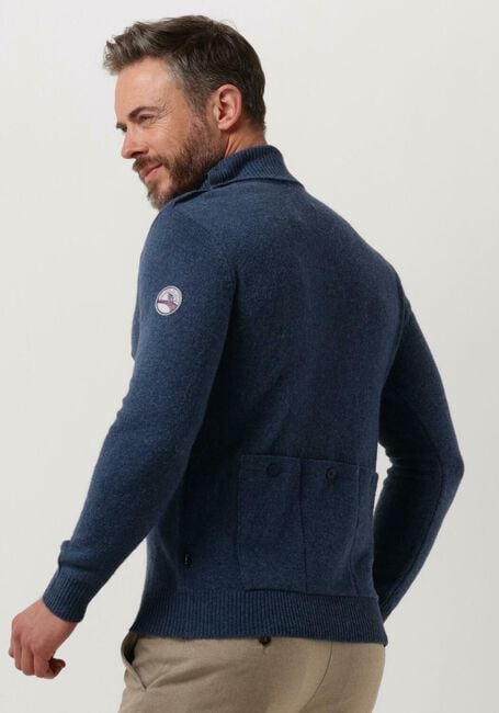 Donkerblauwe CYCLEUR DE LUXE Trui 7425 - large