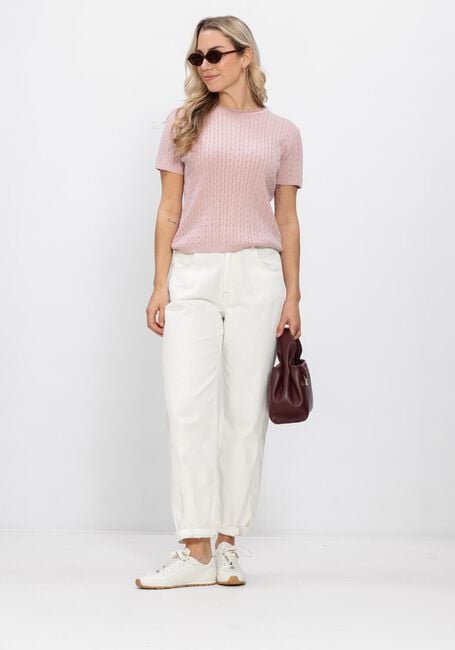 Gebroken wit MOS MOSH Lange broeken MMAYMEN MELO PANT - large