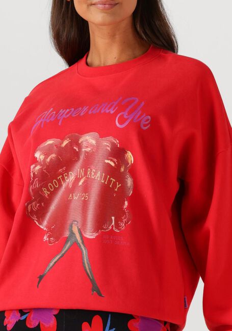 Rode HARPER & YVE Sweater ROOTEDINREALITY-SW - large