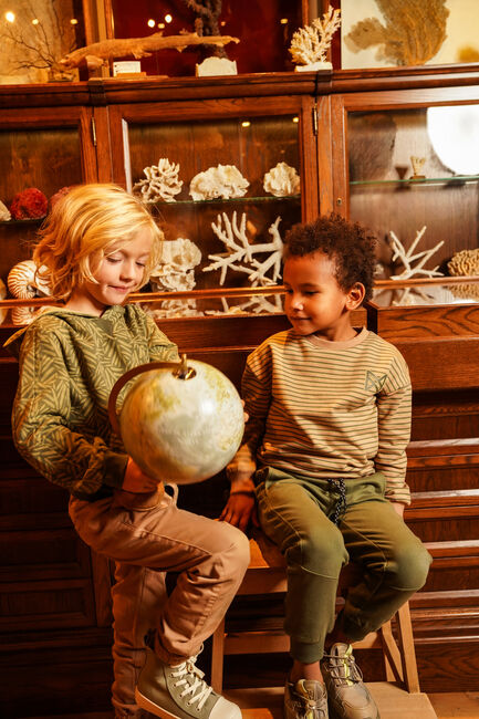 Groene KOKO NOKO Joggingbroek O56813 - large