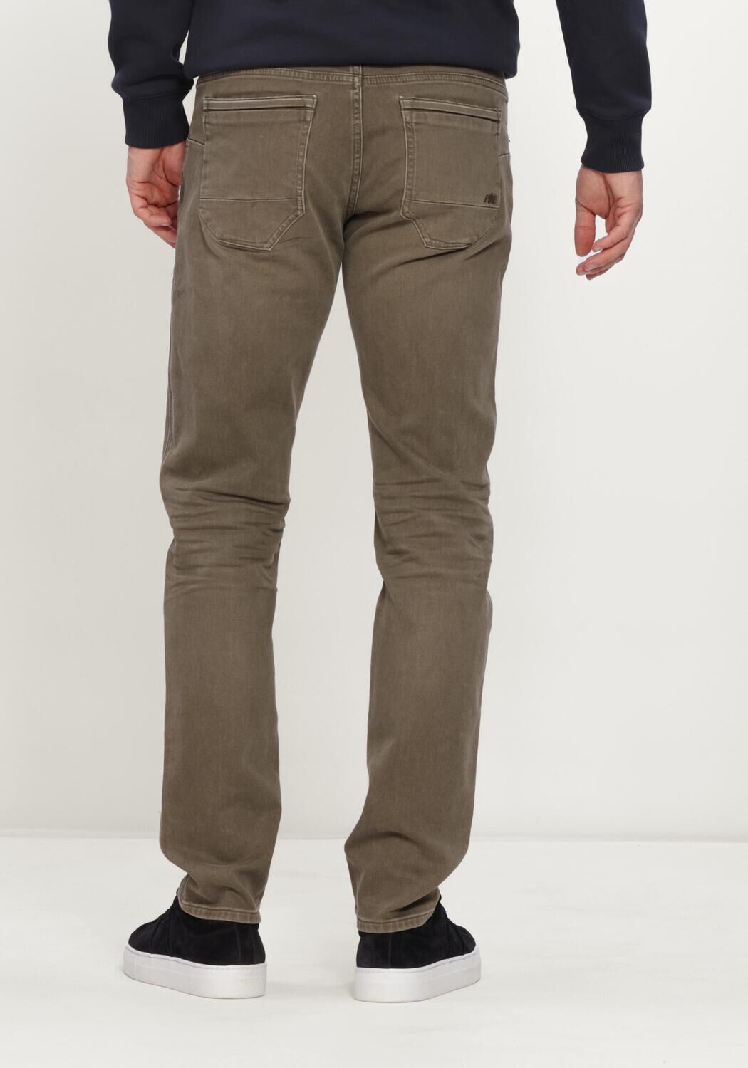 Khaki PME LEGEND Straight leg jeans NIGHTFLIGHT WASHED SWEAT - large