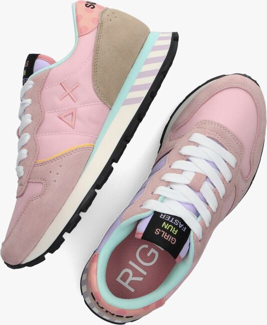 Roze SUN68 Lage sneakers ALLY CANDY CANE - large