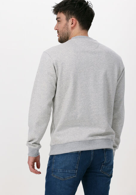 Lichtgrijze SCOTCH & SODA Trui FELPA CREWNECK SWEATSHIRT - large