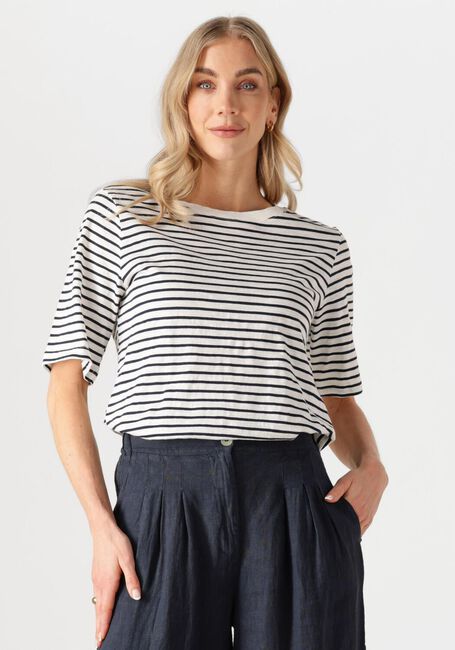Witte CC HEART T-shirt CC HEART SILLA STRIPE - large