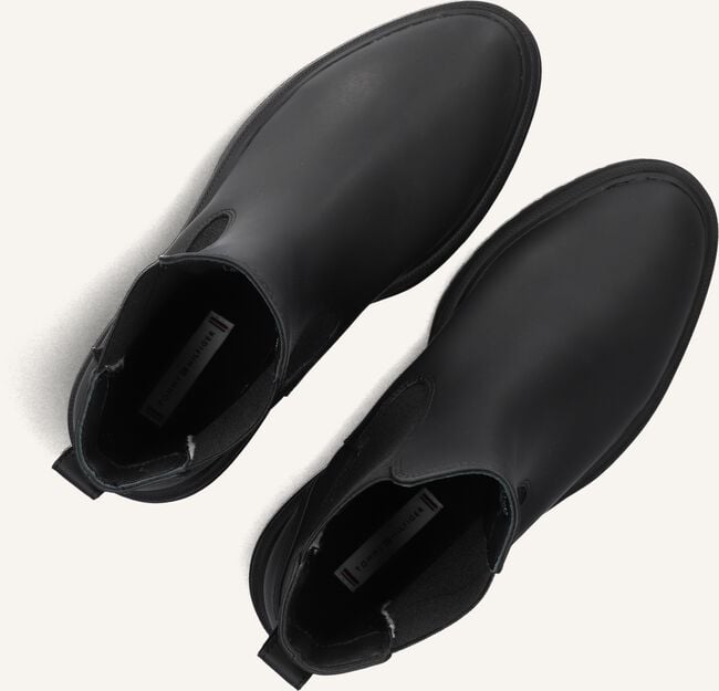 Zwarte TOMMY HILFIGER Enkelboots RUBBERRISED CHELSEA Zwarte TOMMY HILFIGER Enkelboots RUBBERRISED CHELSEA - large