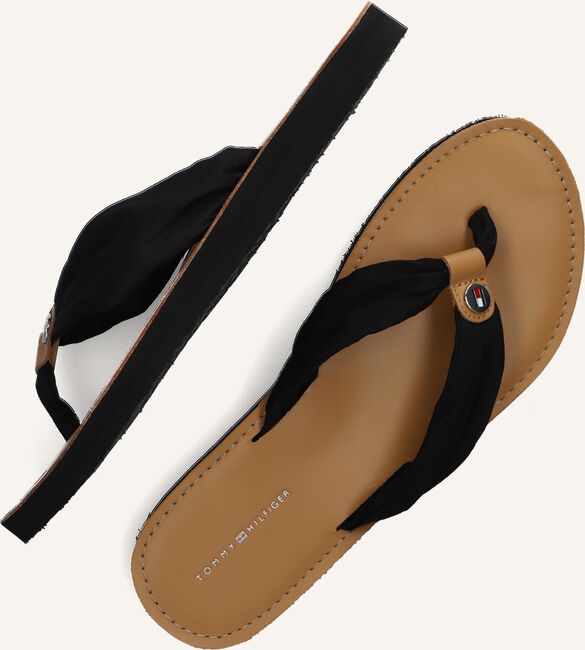 Zwarte TOMMY HILFIGER Teenslippers BEACH SANDAL Zwarte TOMMY HILFIGER Teenslippers BEACH SANDAL - large