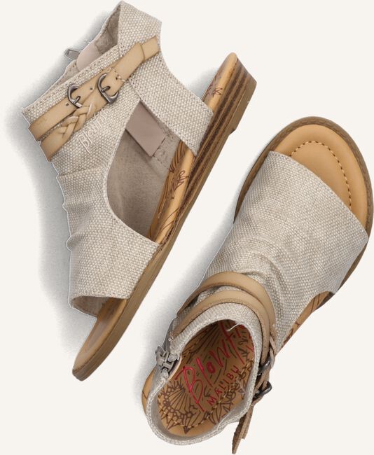 Grijze BLOWFISH MALIBU Platte sandalen BLUMOON Grijze BLOWFISH MALIBU Platte sandalen BLUMOON - large