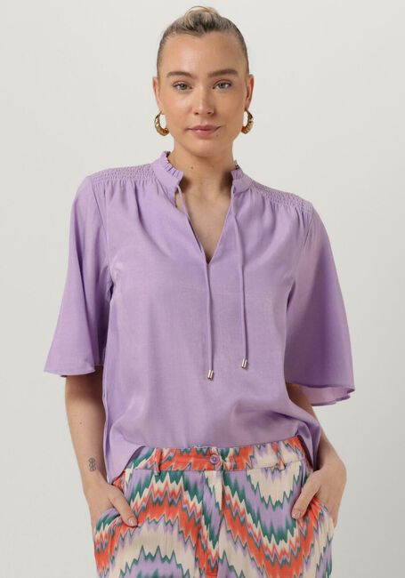 Paarse FREEBIRD Blouses WV-WASH-SATIN-VIS-23-1.1 - large