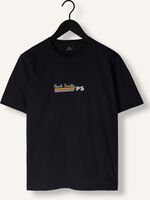 Donkerblauwe PS PAUL SMITH T-shirt MENS REG FIT T SHIRT STRIPE PS PAULSMITH Donkerblauwe PS PAUL SMITH T-shirt MENS REG FIT T SHIRT STRIPE PS PAULSMITH - medium