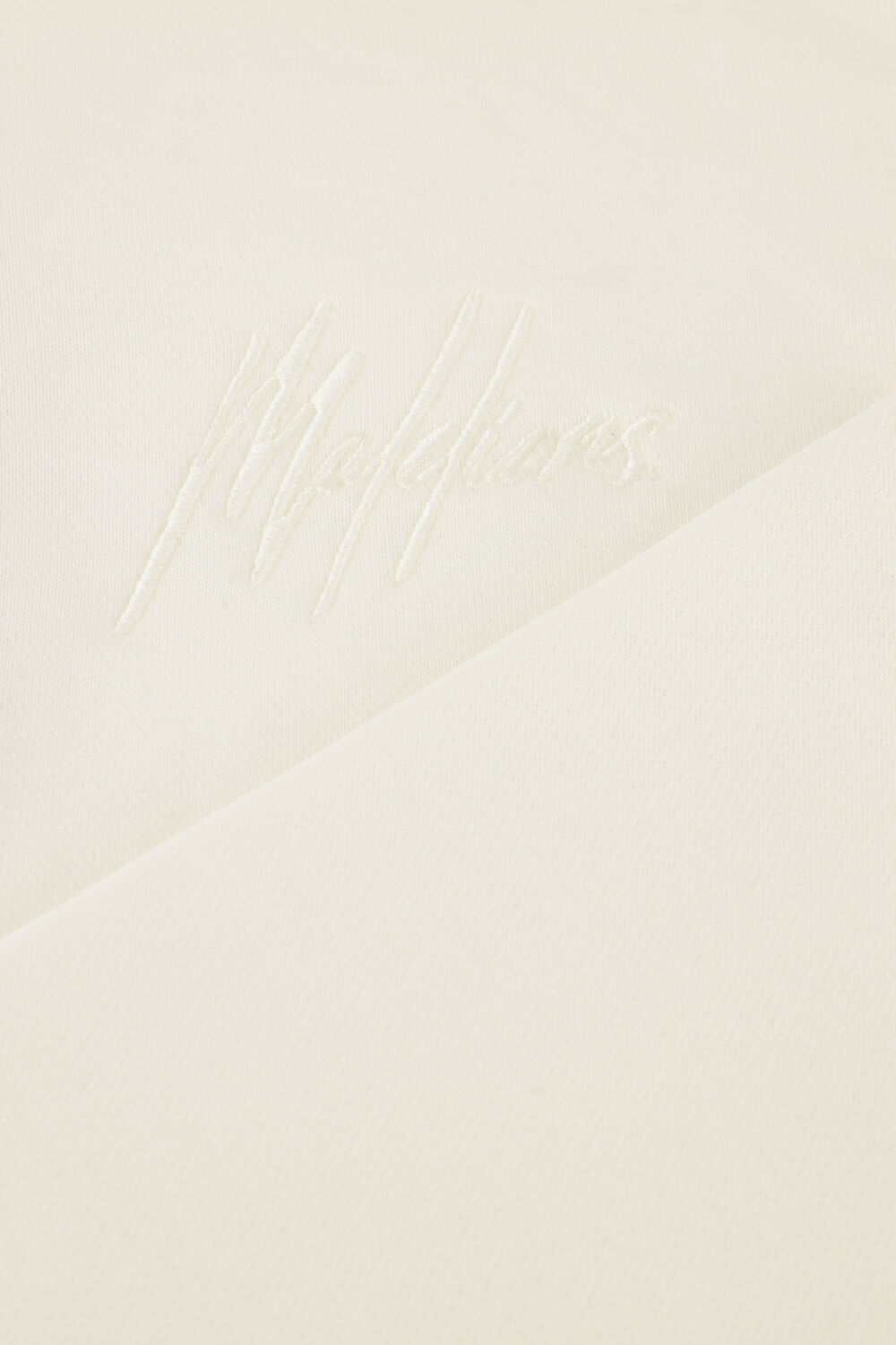 Creme MALELIONS Trui TURTLE HALF ZIP SWEATER - large