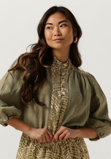 Groene GREEK ARCHAIC KORI Blouses 250109 - large