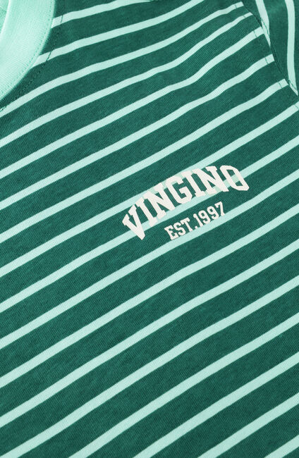 Groene VINGINO T-shirt ICON-STRIPE-SS - large