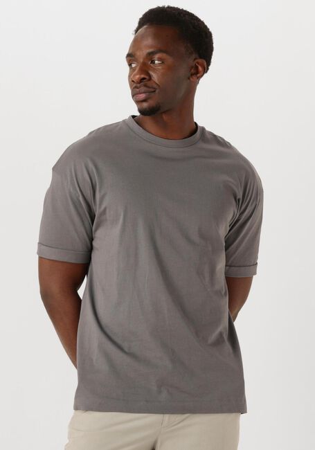 Grijze DRYKORN T-shirt THILO 520198 - large