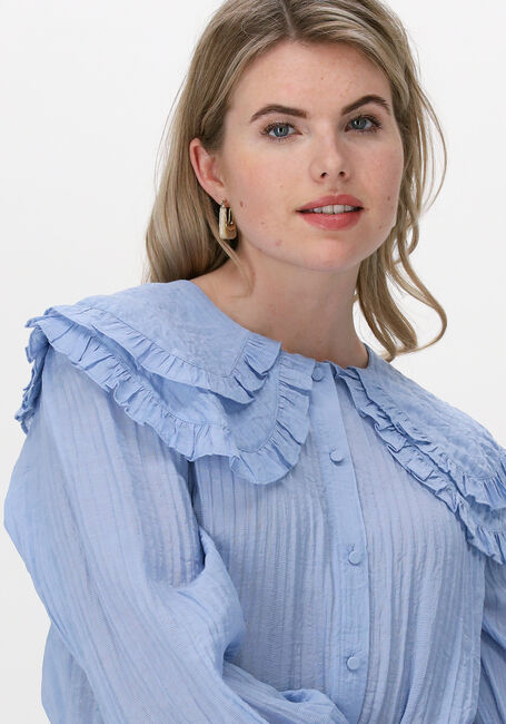 Lichtblauwe Y.A.S. Blouses YASALLO LS SHIRT - large