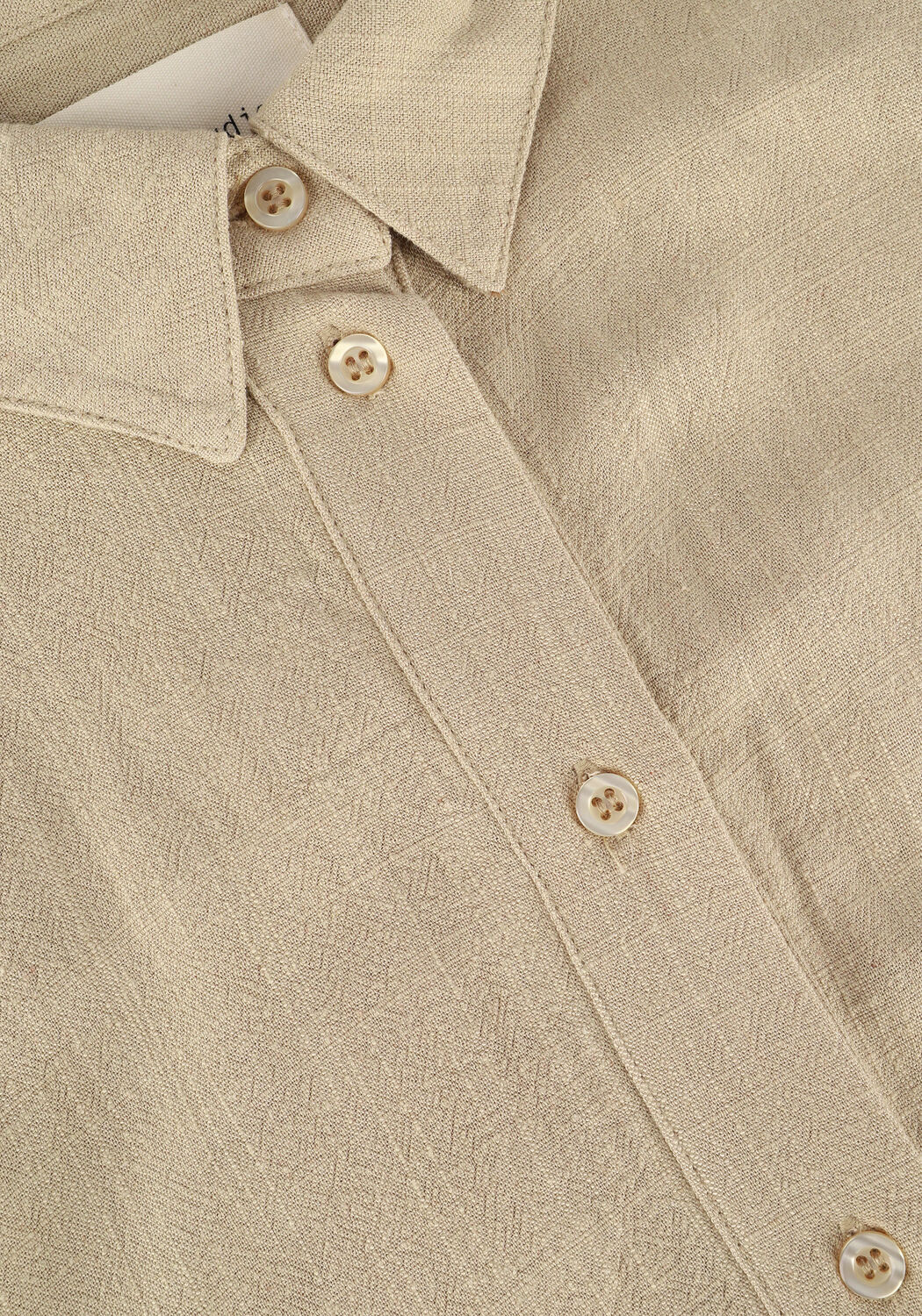 Beige ESM&Eacute; STUDIOS Blouses MAREN OVERSIZE SHIRT - large