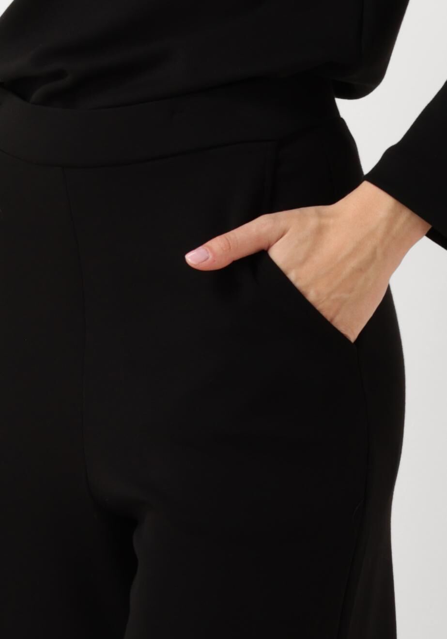 ANA ALCAZAR Dames Broeken Wide Trousers Zwart