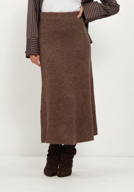 Bruine GRACE & MILA Midirok SKIRT - large