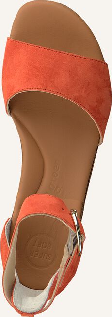 Oranje PAUL GREEN Platte sandalen 7386 Oranje PAUL GREEN Platte sandalen 7386 - large